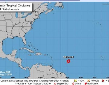 Josephine la nueva tormenta tropical que se form&oacute; en el atl&aacute;ntico y pone en alerta a las autoridades dominicanas