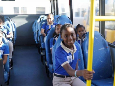 Transporte Escolar llega al mill&oacute;n de estudiantes transportados gratis