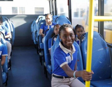 Transporte Escolar llega al mill&oacute;n de estudiantes transportados gratis