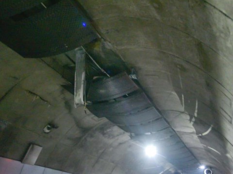 Obras P&uacute;blicas volver&aacute; a cerrar el t&uacute;nel de la UASD este jueves "por fisura"