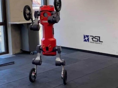 ANYmal, un robot de cuatro patas capaz de hacer 'parkour'