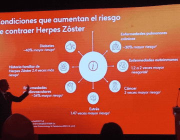 Una de cada cuatro mujeres est&aacute; en riesgo de contraer herpes z&oacute;ster