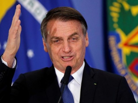 Jair Bolsonaro: "S&oacute;lo Dios me saca de la silla presidencial 