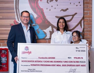 Wendy&acute;s respalda labor de la Adosid a trav&eacute;s de su programa Kids&acute; Meal