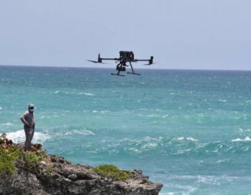 Autoridades utilizan dron para buscar cuerpo de Liz Mar&iacute;a