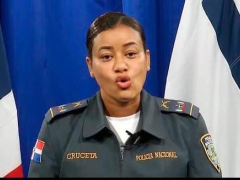 Designan a la teniente coronel Ana Jim&eacute;nez Cruceta como vocera de la Policia Nacional