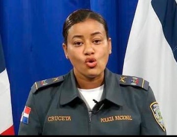 Designan a la teniente coronel Ana Jim&eacute;nez Cruceta como vocera de la Policia Nacional