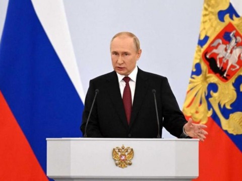 Putin firma los tratados de anexi&oacute;n con cuatro regiones ucranianas ocupadas
