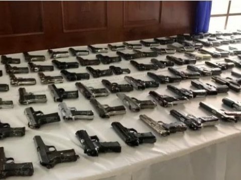 Autoridades sacan 719 armas de fuego de las calles de la provincia Duarte