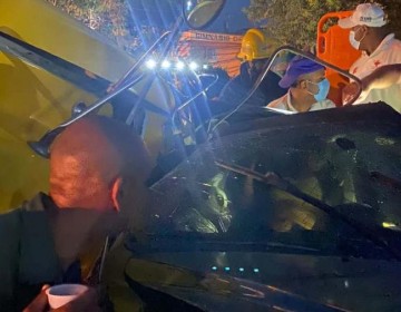 Reportan seis heridos durante accidente de tr&aacute;nsito en la avenida M&aacute;ximo G&oacute;mez