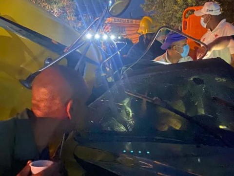 Reportan seis heridos durante accidente de tr&aacute;nsito en la avenida M&aacute;ximo G&oacute;mez