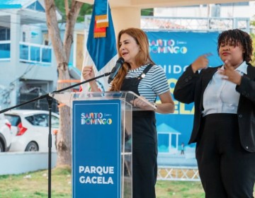 Carolina Mej&iacute;a inaugura parque esperado por m&aacute;s de 20 a&ntilde;os