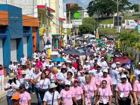 Fundaci&oacute;n realiza caminata para recaudar fondos para enfermos de c&aacute;ncer de El Seibo