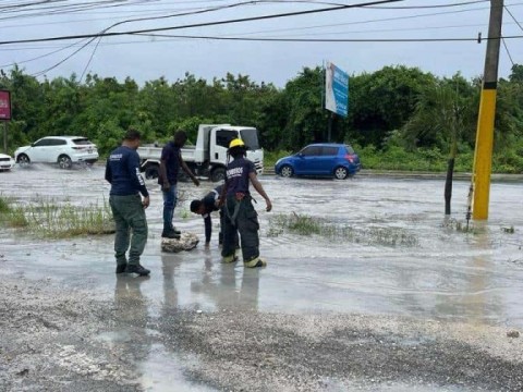 Inundaciones afectan 32 viviendas en localidad de la provincia La Altagracia