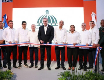 Abinader y Deligne Ascenci&oacute;n inauguran modernizaci&oacute;n de la autopista de San Isidro