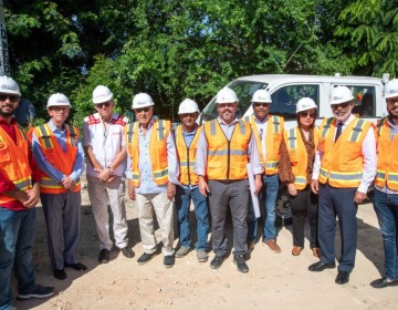 Comisi&oacute;n designada por el Gobierno da seguimiento a obra soluci&oacute;n vial rotonda Plaza de la Bandera