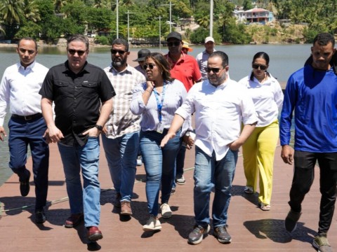 Apordom realiza mantenimiento al muelle tur&iacute;stico y pesquero de S&aacute;nchez